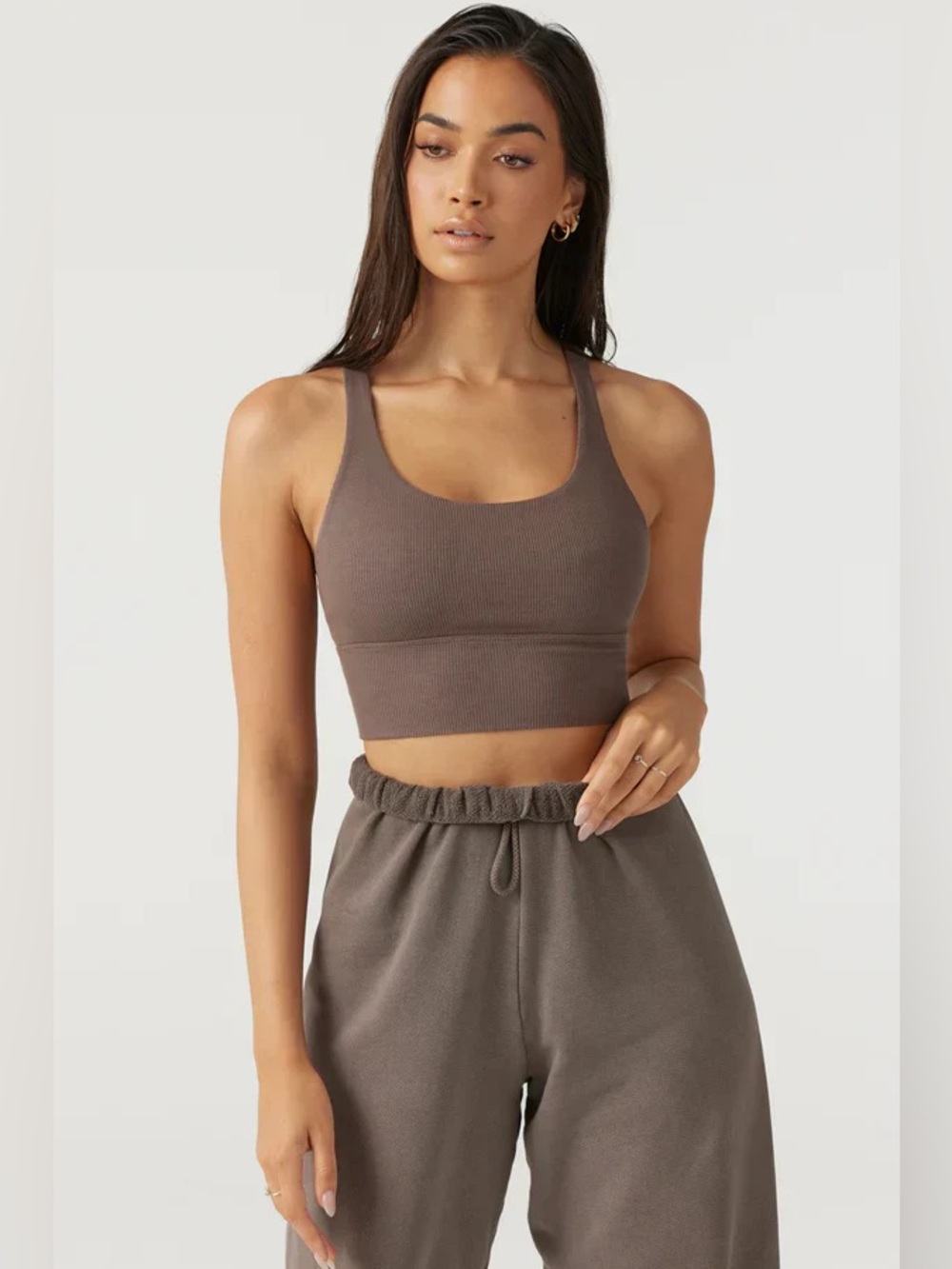 JOAH BROWN VARSITY TANK BRA
SIZE M/L A181